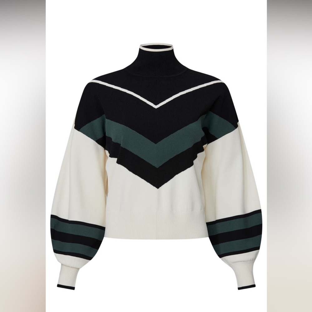 Tanya Taylor Kyra Turtleneck Sweater 1X